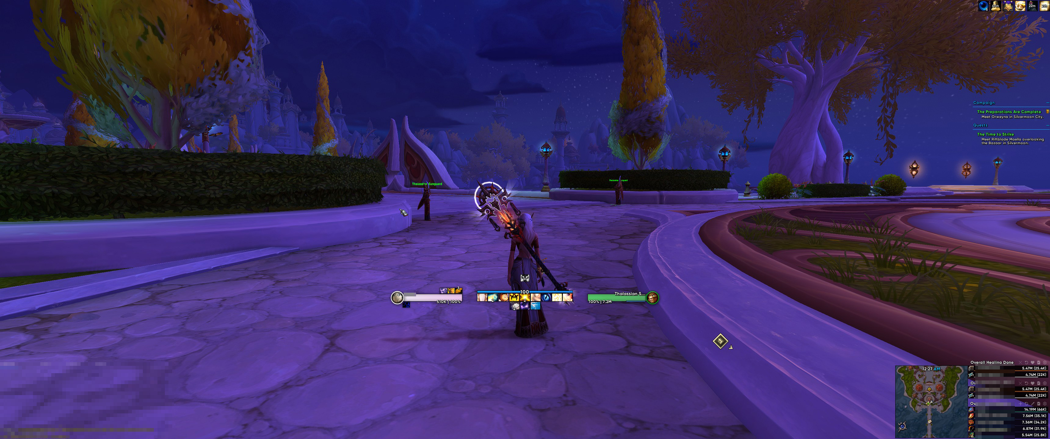 Healer idle